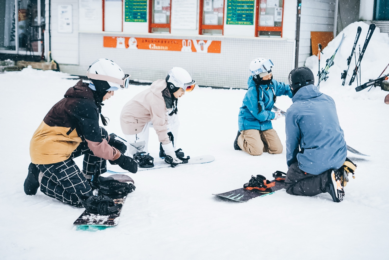下雪的時候